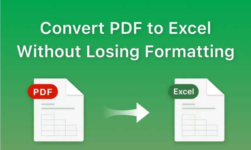 How to Convert PDF to Excel (Editable)