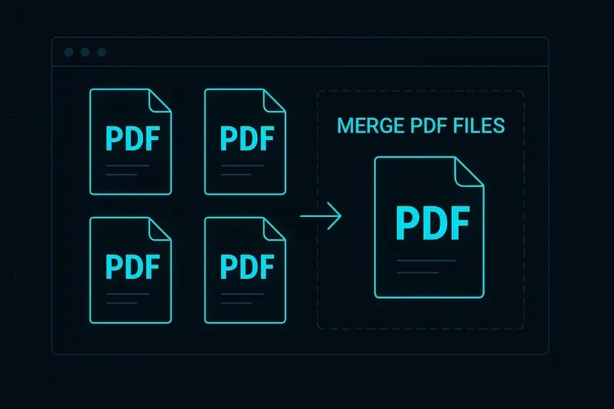 How to Merge PDF Files Online Without Uploading