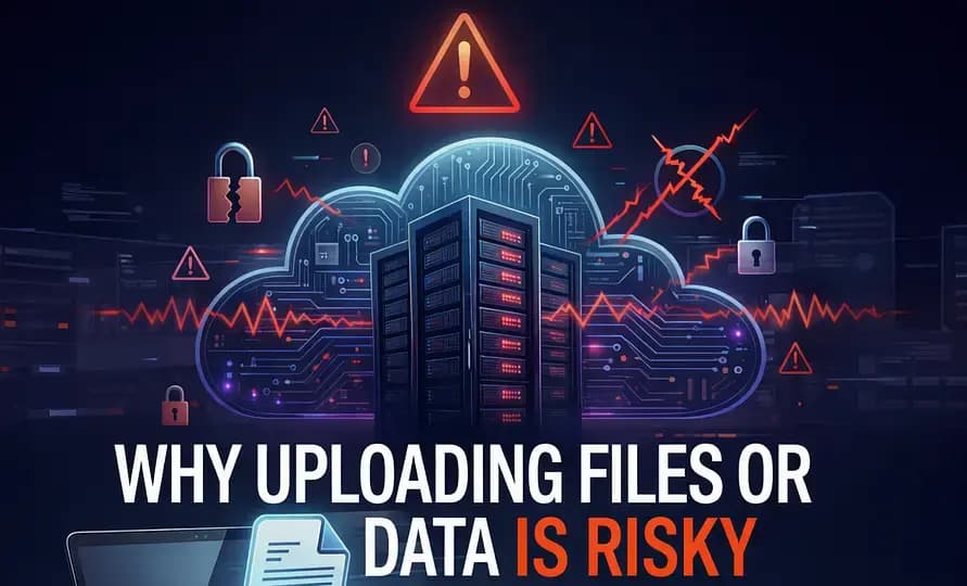 Why Uploading PDFs Can Be Risky: The Hidden Dangers of Cloud Tools