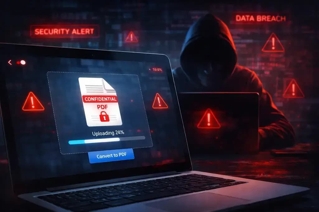 The Danger of Uploading Confidential PDFs to Free Online Converters